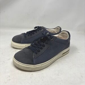 Birkenstock Bend Suede Leather Sneakers Shoes Navy Womens Size 37 US 6-6.5‎